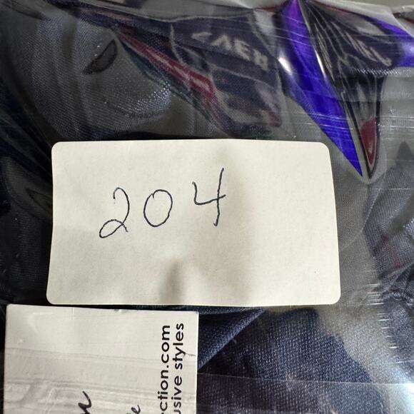 NY Collection Womens Midi Fit & Flare Dress Size Petite Medium Navy Coquette New - Picture 16 of 16